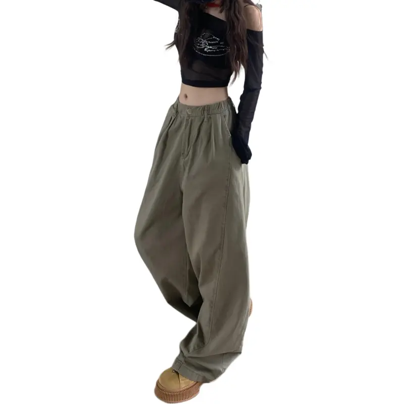 Dior Beauty Jeans Women's Khaki-6