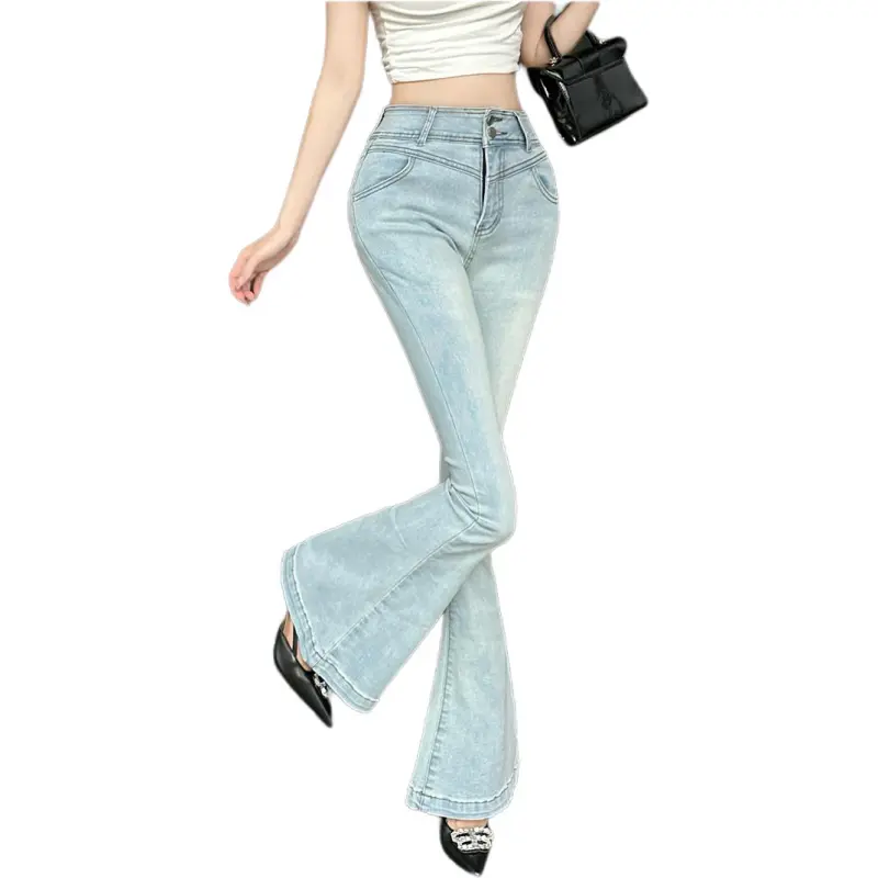 Dior Beauty Jeans Women's Light Blue-5