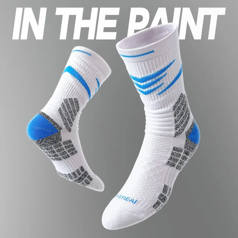 Gentle Welcome Basketball Socks Men's 1 Pack-7