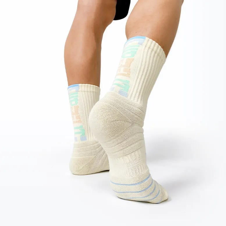 Gentle Welcome Basketball Socks Men's 4 Pack-2
