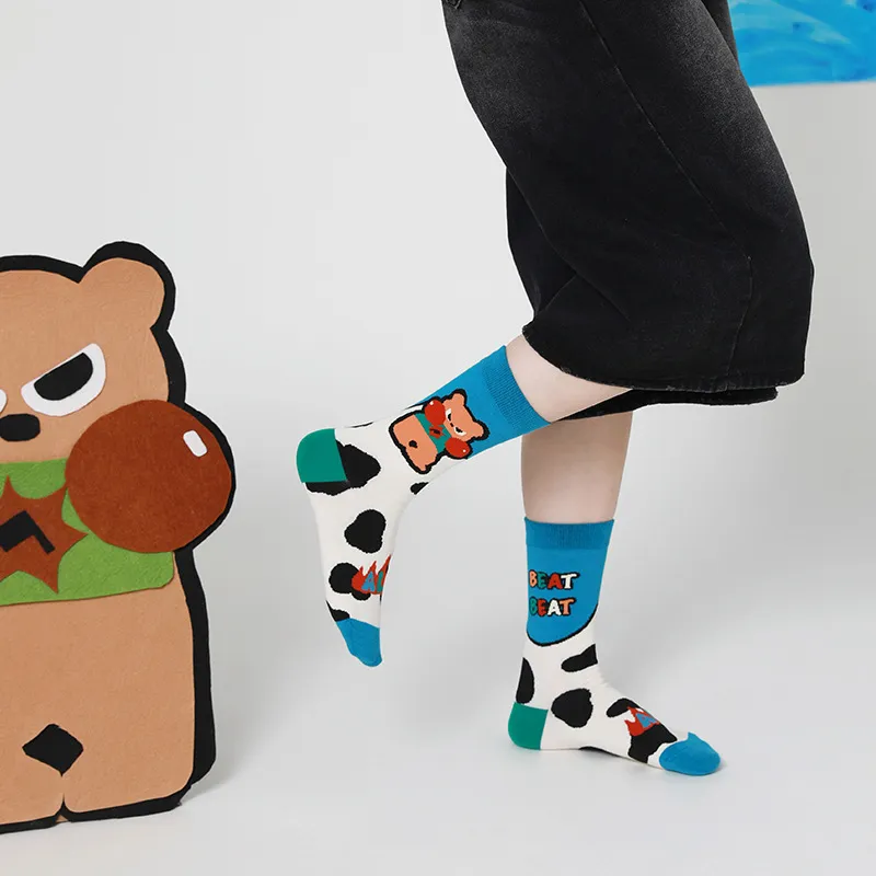 Gentle Welcome Mid Calf Socks Women's-2