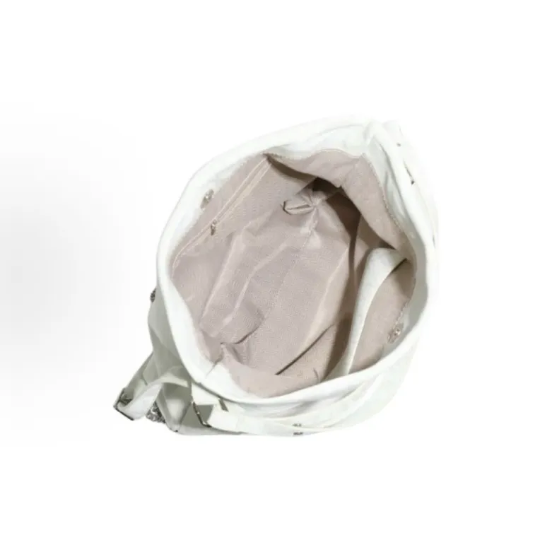 ALI THE FOX Synthetic Leather Shoulder Bag Women's Cream Green-3