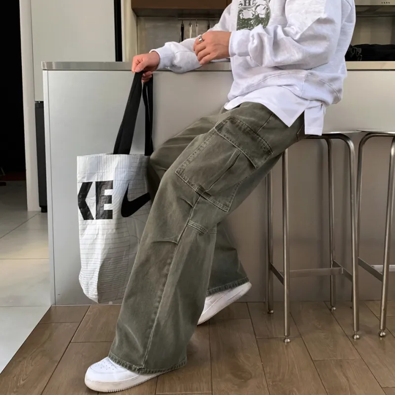 MRCYC Summer Jeans Unisex Gray Green-2