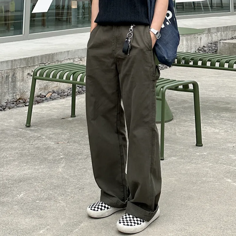 MRCYC Summer Casual Pants Unisex Gray Green-3