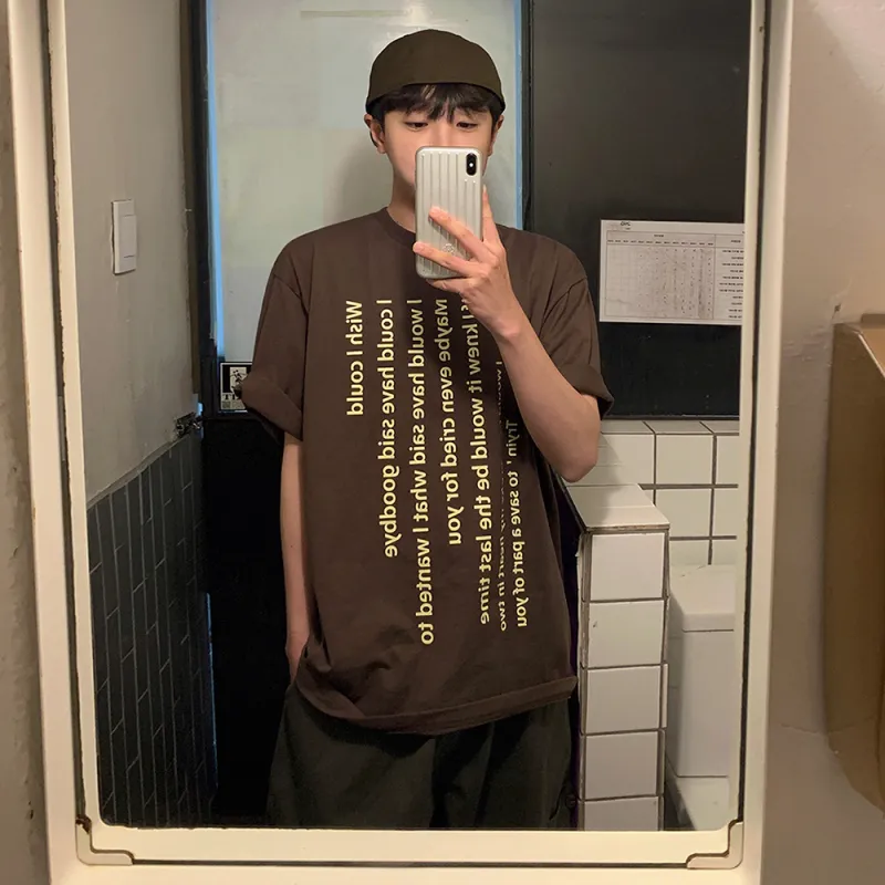 MRCYC Summer T Shirt Unisex White/Brown-4