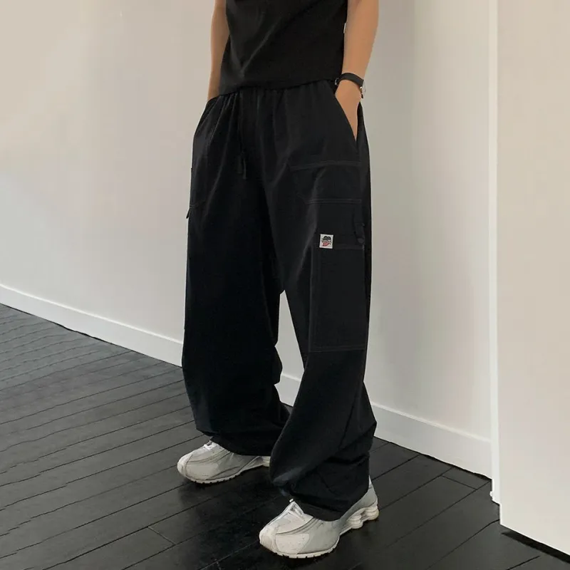MRCYC Summer Casual Pants Unisex White/Black-9