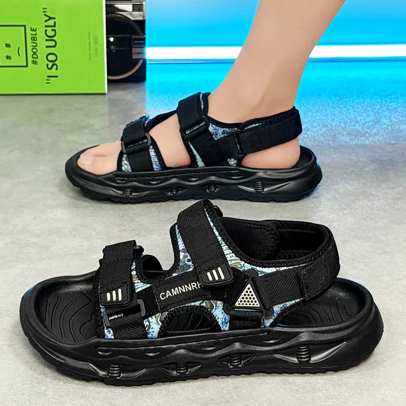 Sportful Beach Sandals Men White/Black/Beige-5