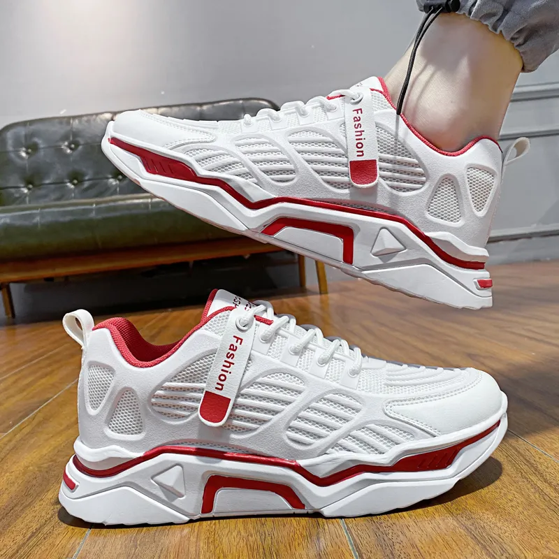Sportful Slip Resistant, Abrasion Resistant, Breathable Low Top Chunky Sneakers Men's-5