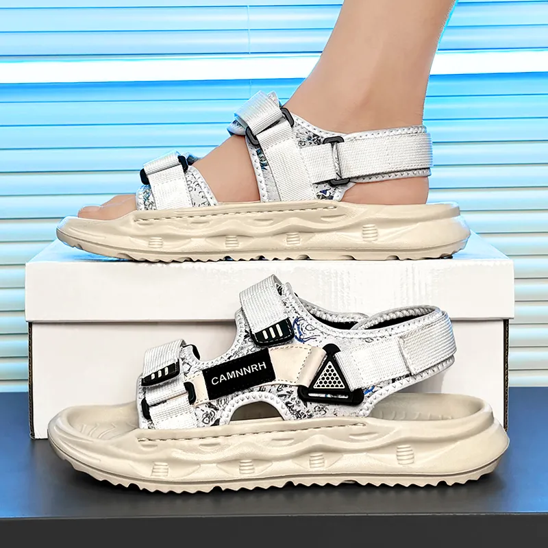 Sportful Beach Sandals Men White/Black/Beige-2