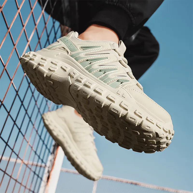 Sportful Slip Resistant, Abrasion Resistant, Breathable, Coverage, Support, Balance Low Top Chunky Sneakers Men's-7