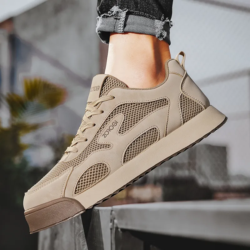 Sportful Slip Resistant, Balance, Breathable, Height Increasing Low Top Skateboard Shoes Men's-9