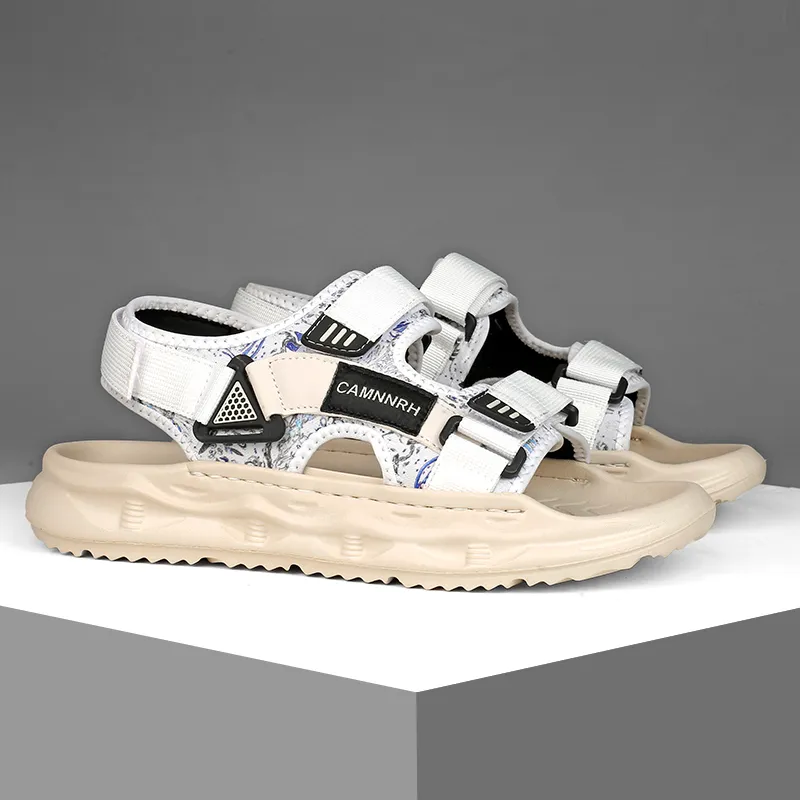 Sportful Beach Sandals Men White/Black/Beige-1