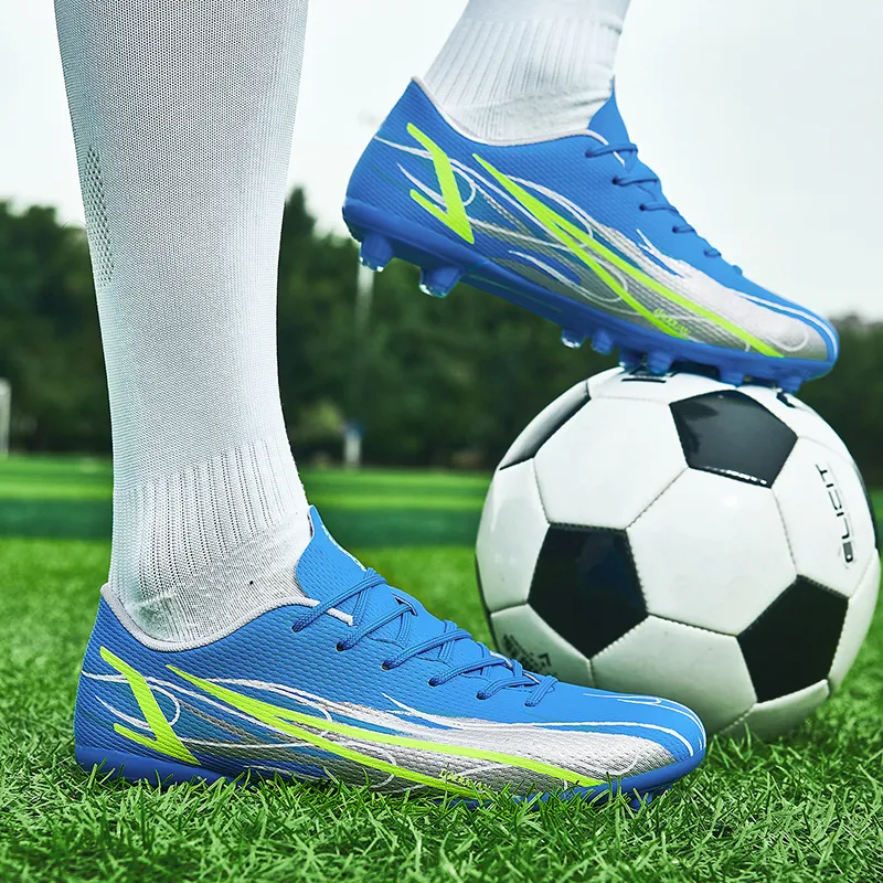 Sportful Soccer Shoes Unisex Low Top White/Black/Blue-37