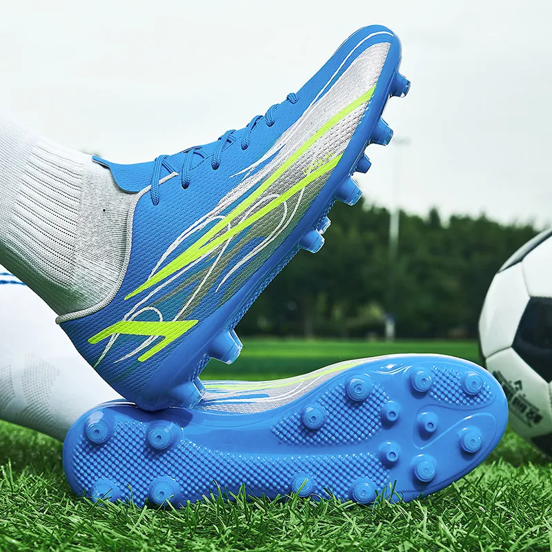 Sportful Soccer Shoes Unisex Low Top White/Black/Blue-38