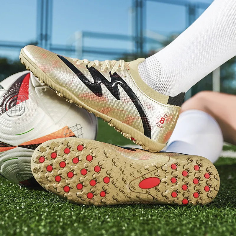 Sportful Soccer Shoes Unisex Low Top Pearl Gold/Moonlit Gold/Tender Yellow/Sparkling Black-15