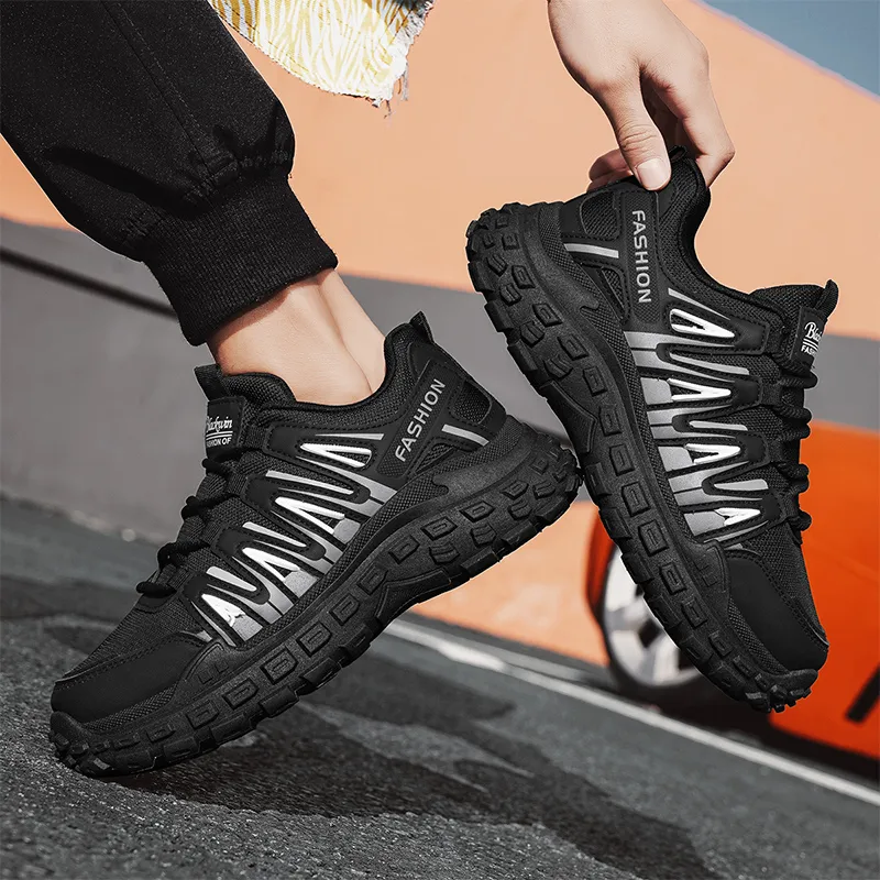 Sportful Slip Resistant, Abrasion Resistant, Breathable, Coverage, Support, Balance Low Top Chunky Sneakers Men's-3