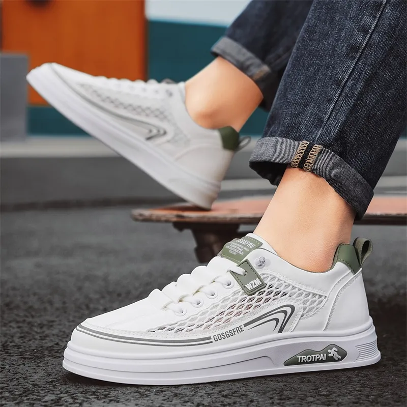 Sportful Slip Resistant Quick Dry Abrasion Resistant Breathable Low Top Skateboard Shoes Men's-3