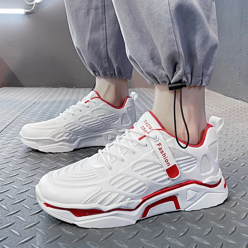 Sportful Slip Resistant, Abrasion Resistant, Breathable Low Top Chunky Sneakers Men's-7