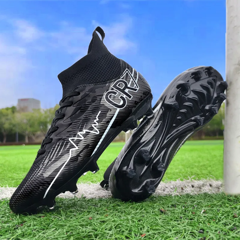 Sportful Soccer Shoes Men Low Top Pink Long Studs/Black Long Studs/Green Long Studs-6