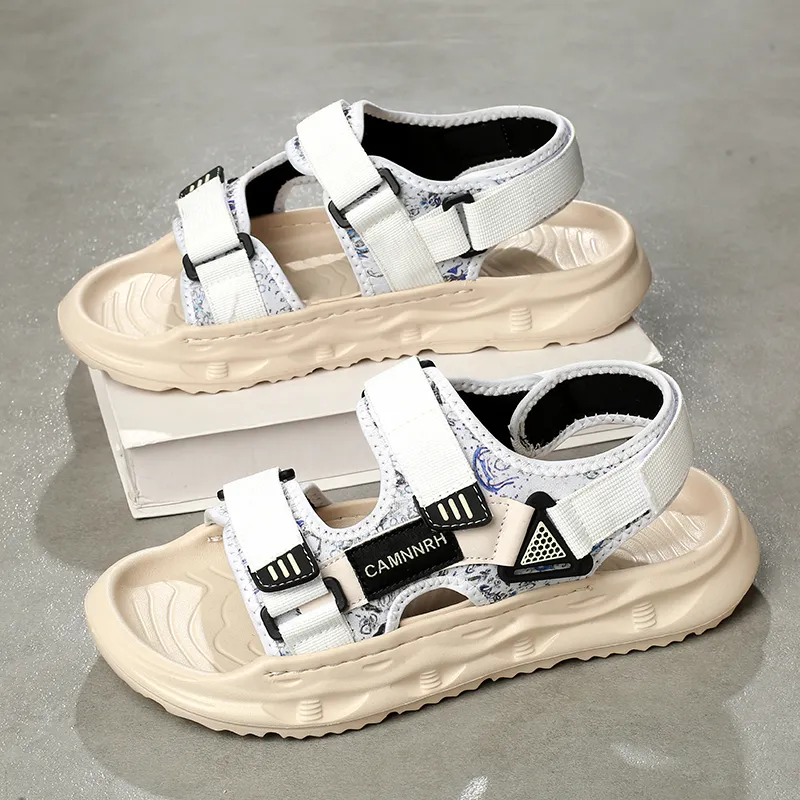 Sportful Beach Sandals Men White/Black/Beige-3
