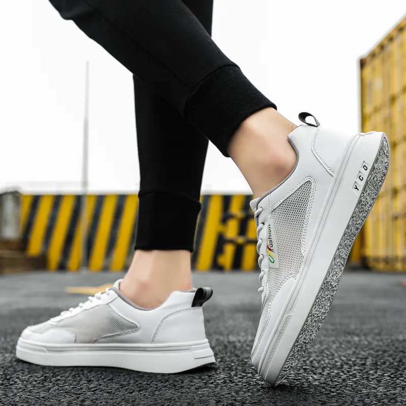 Sportful Slip Resistant, Impact Resistant, Quick Dry, Breathable Low Top Skateboard Shoes Men's-2