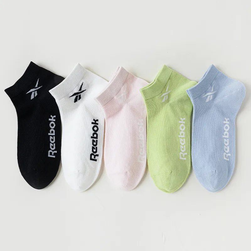 Reebok No Show Socks Unisex 2 Pack Pink-1