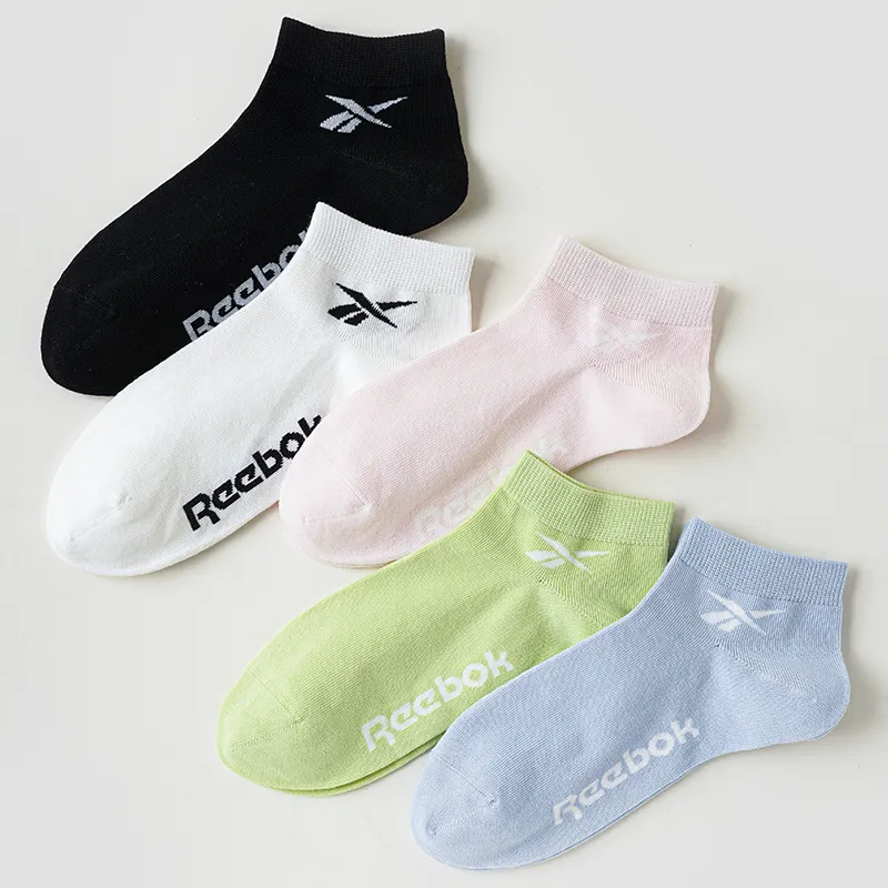Reebok No Show Socks Unisex 2 Pack Pink-3