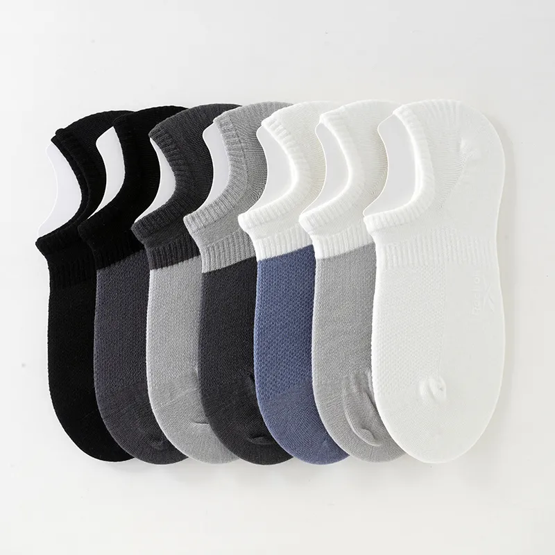 Reebok No Show Socks Men's 5 Pack White-1