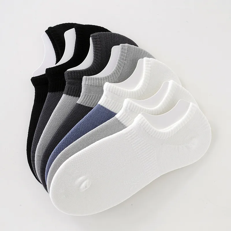 Reebok No Show Socks Men's 5 Pack White-4