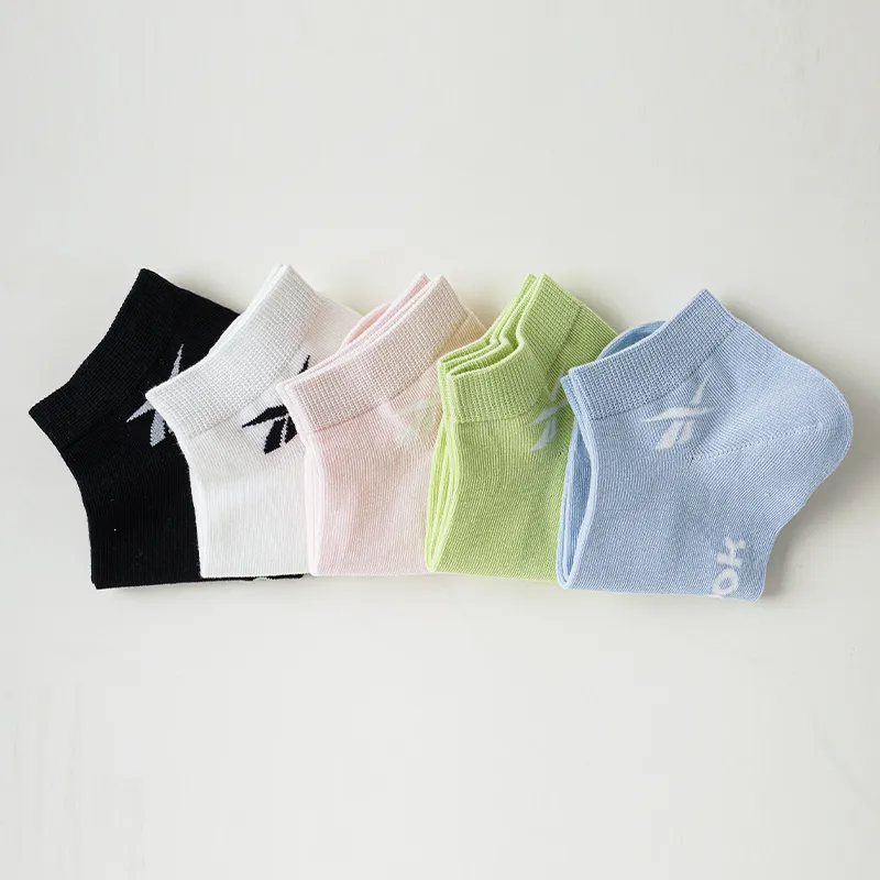 Reebok No Show Socks Unisex 2 Pack Pink-5