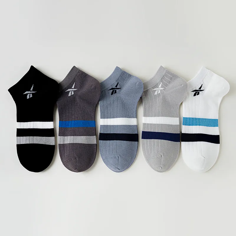Reebok No Show Socks Unisex 2 Pack Light Gray-1