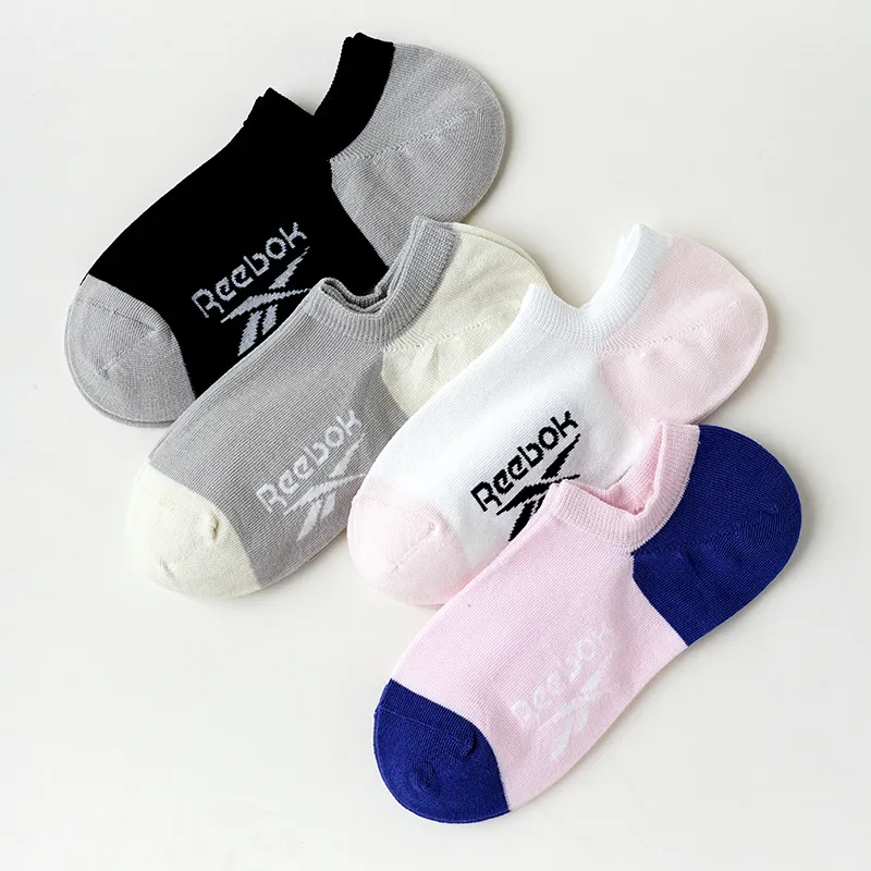 Reebok No Show Socks Unisex 4 Pack-3