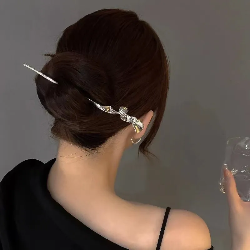 Pink Empress Alloy Hairpins Women's-1
