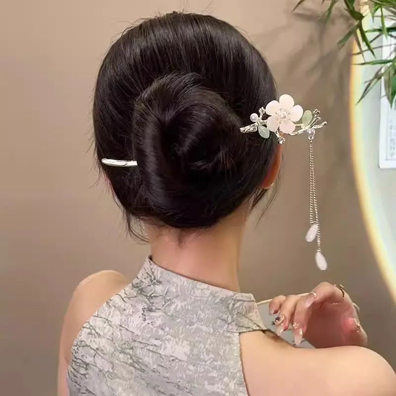 Pink Empress Alloy Hairpins Women's-2