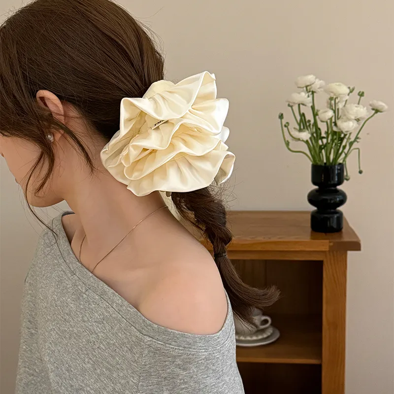 Pink Empress Fabric Hair Tie Women's-7