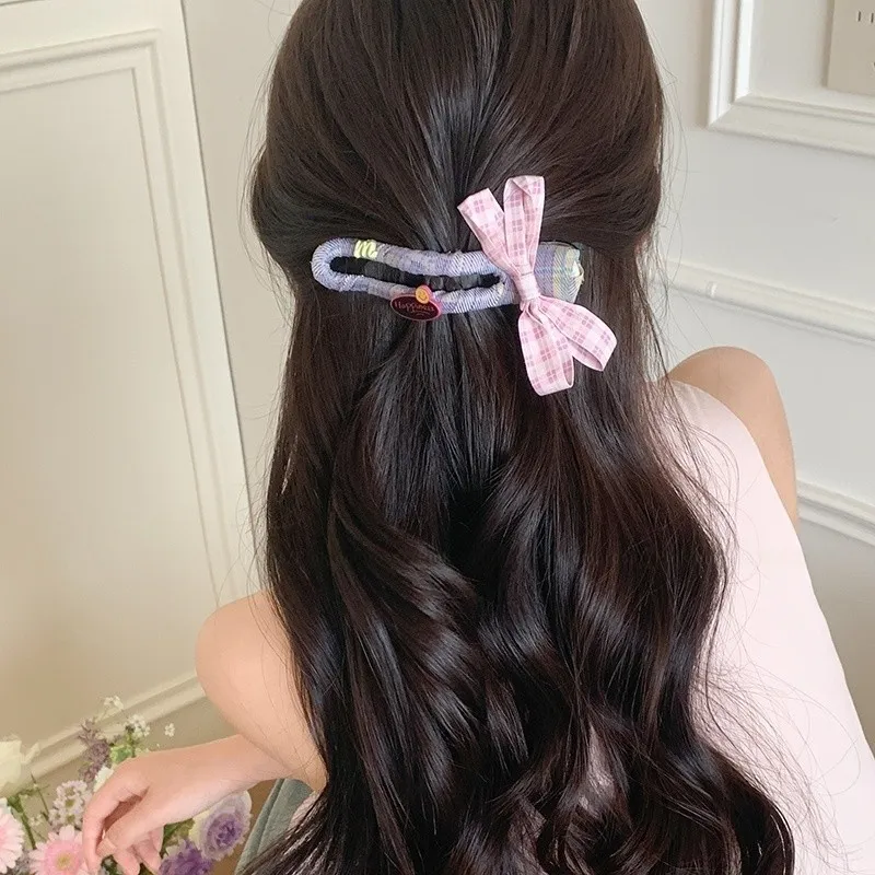 Pink Empress Acrylic Hair Clips Women's-2