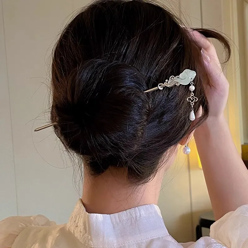 Pink Empress Alloy Hairpins Women's-2
