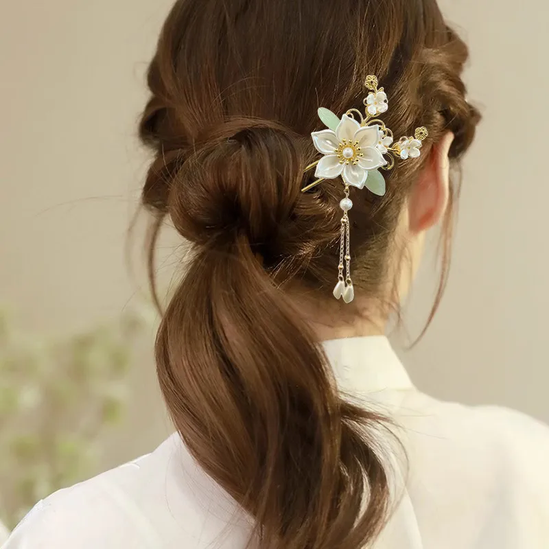 Pink Empress Alloy Hairpins Women's-3