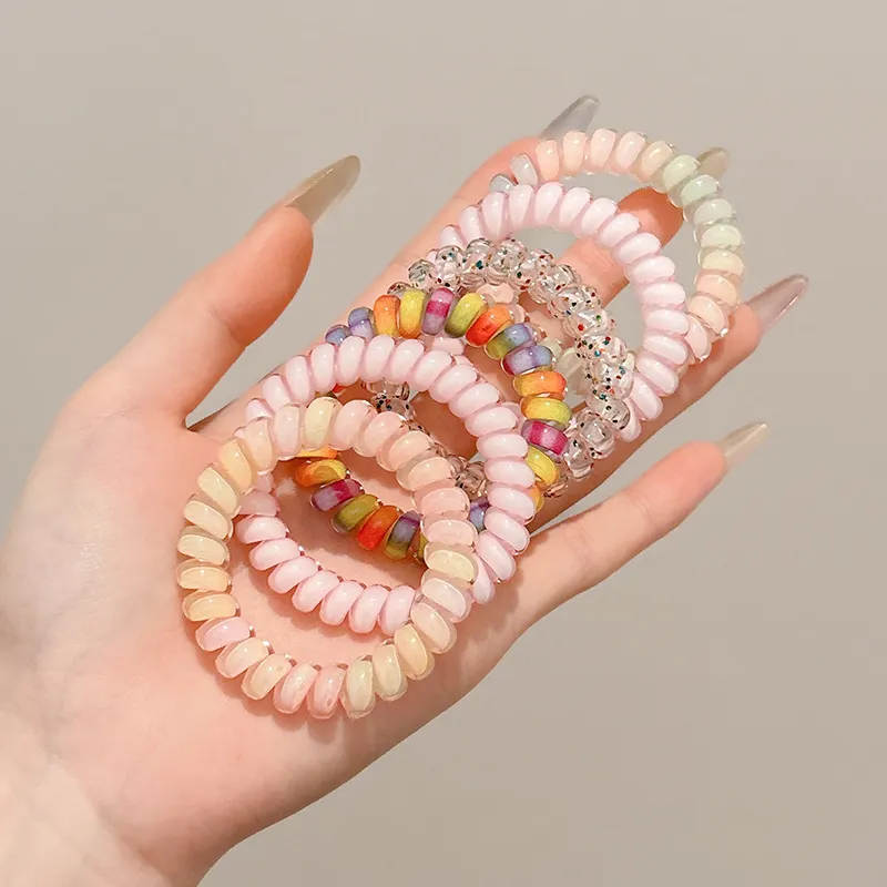 Pink Empress Acrylic Hair Tie Women's-2
