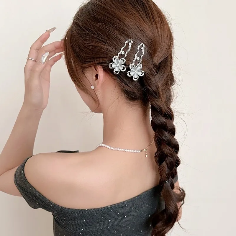 Pink Empress Alloy Hair Clips Women's-3