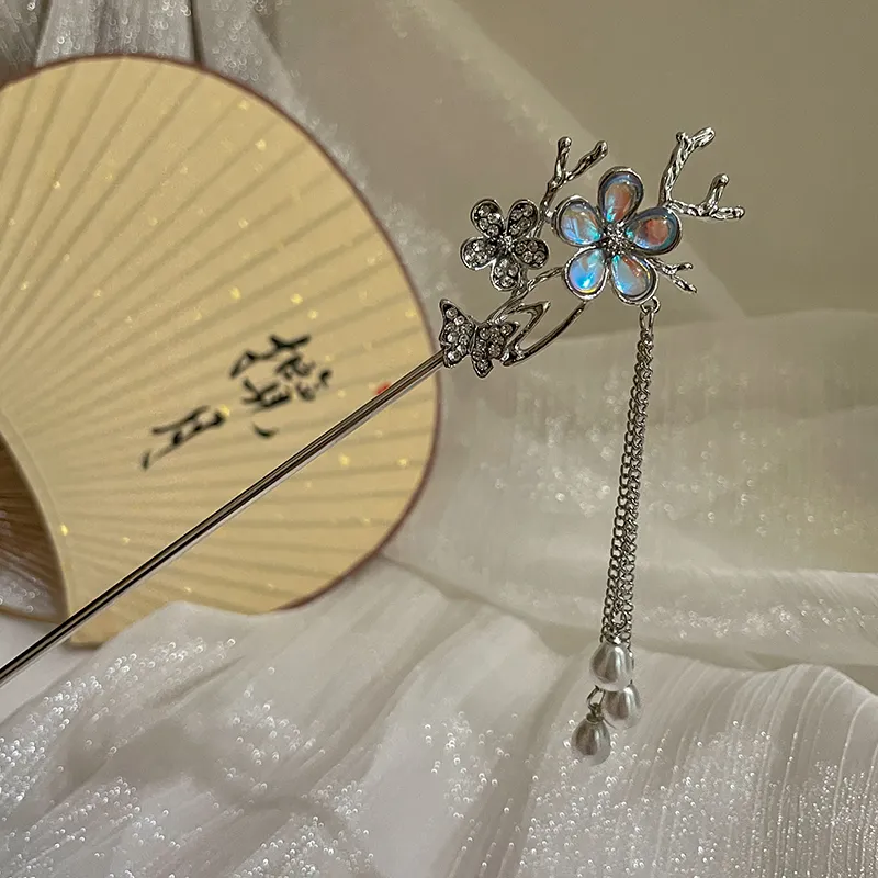 Pink Empress Alloy Hairpins Women's-3