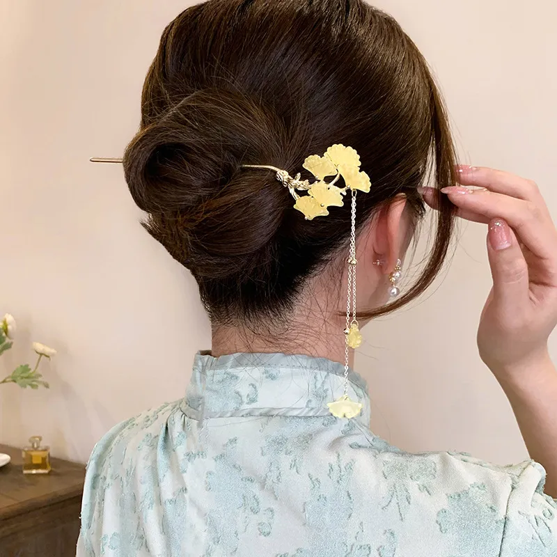 Pink Empress Alloy Hairpins Women's-5