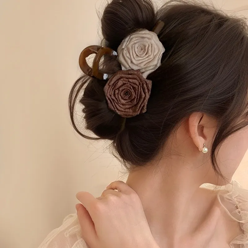 Pink Empress Acrylic Hair Clips Women's-5