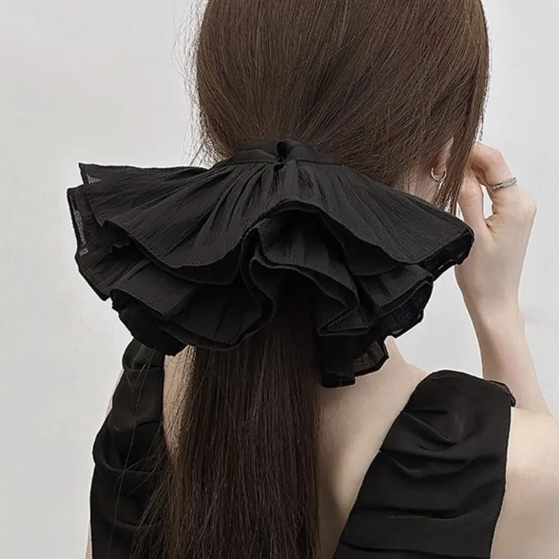 Pink Empress Fabric Hair Tie Women's-5
