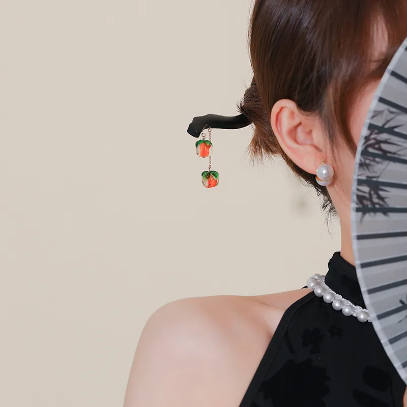 Pink Empress Acrylic Hairpins Women's-4