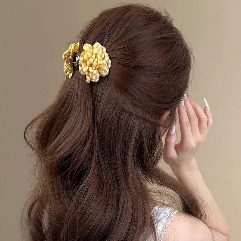 Pink Empress Acrylic Hair Clips Women's-7