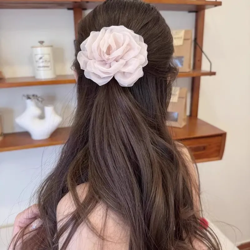 Pink Empress Rubber Band Hair Tie Women's-3