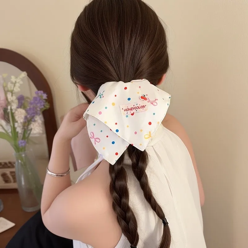 Pink Empress Fabric Hair Ties Women's-4