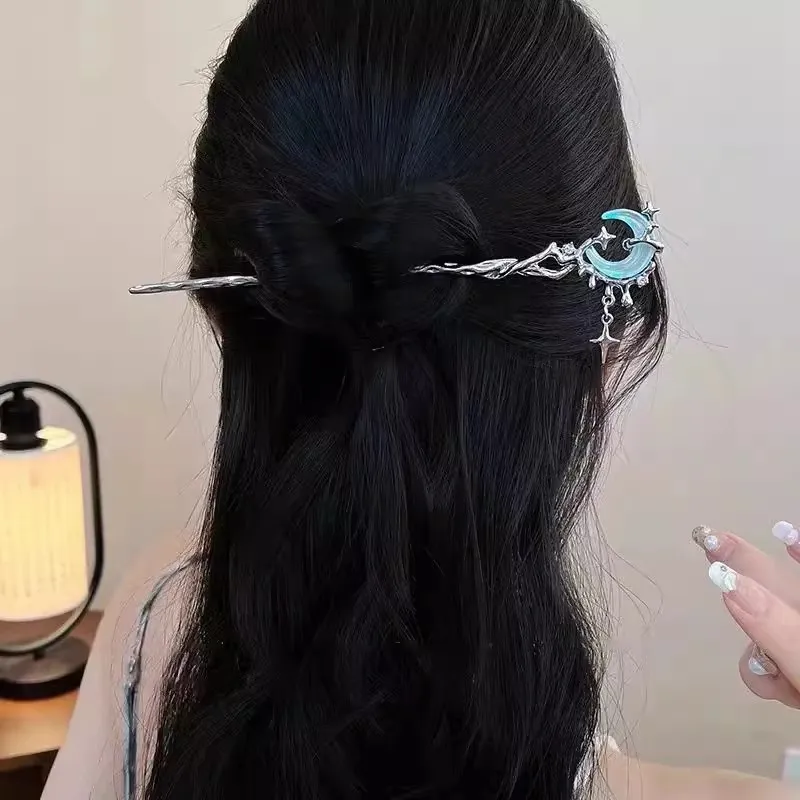 Pink Empress Alloy Hairpins Women's-4