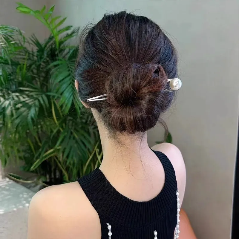 Pink Empress Alloy Hairpins Women's-5